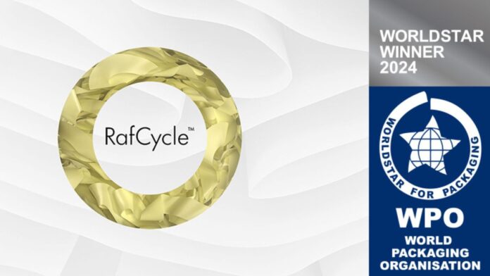 UPM Raflatac’s RafCycle™ recycling service wins WorldStar 2024 Award at WPO’s Global Packaging Awards