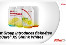 Flint Group unveils flake-free EkoCure® XS Shrink White for reliable, high-impact sleeves