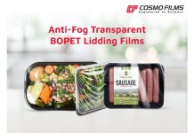 Cosmo Films Launches Anti-Fog Transparent BOPET Lidding Films for Advanced Food Packaging Applications